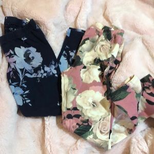 Floral Leggings 🌸